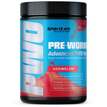 SPORTLIFE NUTRITION PRE-WORKOUT WATERMELON 250 G