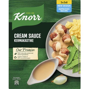 KNORR KASTIKEAINES KERMAKASTIKE 3-PACK 72 G