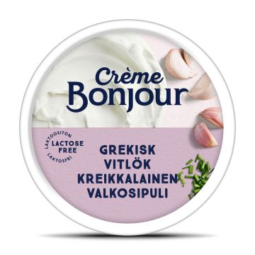 CREME BONJOUR TUOREJUUSTO KREIKKALAINEN VALKOSIPULI LAKTON 10