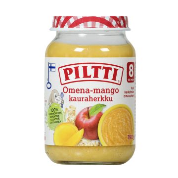 PILTTI OMENA-MANGO-KAURAHERKKU 8KK 190 G