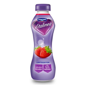 DANONE VITALINEA 0% JOGURTTIJUOMA VADELMA LAKTON 310 G