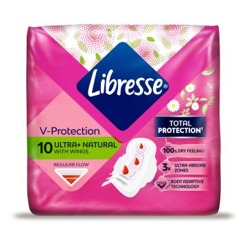 LIBRESSE ULTRA ALOE VERA NORMAL WING 10KPL 10 KPL