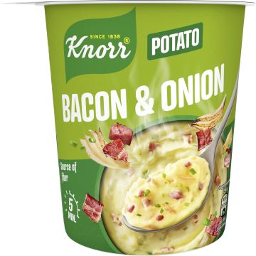 KNORR SNACK POT BACON & ONION 51 G