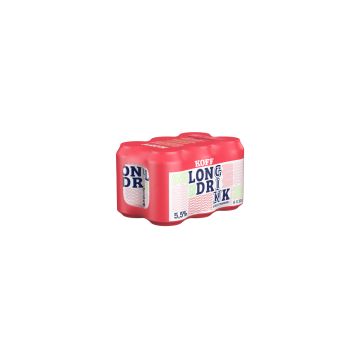 KOFF LONG DRINK 5,5% WILD STRAWBERRY 0,33 TLK 6-PACK 1,98 L