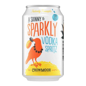 CROWMOOR VODKA SPRITZ 4,1% POSITIVELY PINEAPPLE TLK 330 ML