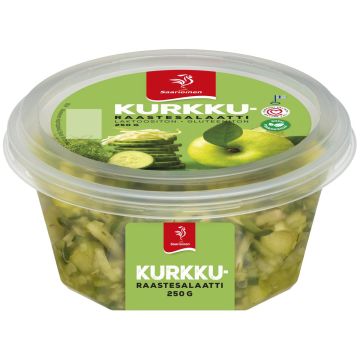 SAARIOINEN KURKKURAASTESALAATTI 250 G