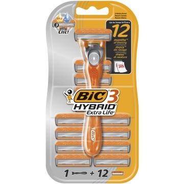 BIC EXTRA LIFE JA 12 TERÄÄ