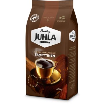 PAULIG JUHLA MOKKA SAMETTINEN KAHVIPAPU 450 G