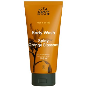 URTEKRAM LUOMU SPICY ORANGE BLOSSOM BODY WASH 200 ML