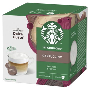 STARBUCKS NESCAFÉ DOLCE GUSTO CAPPUCCINO 12 KAPS 120 G