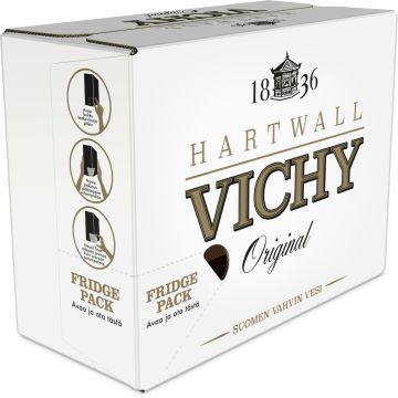 HARTWALL VICHY ORIGINAL 0,33 TLK 12-PACK 3,96 L