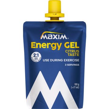 MAXIM ENDURANCE ENERGY GEL CITRUS 100 G