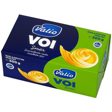 VALIO VOI SUOLAAMATON 500 G