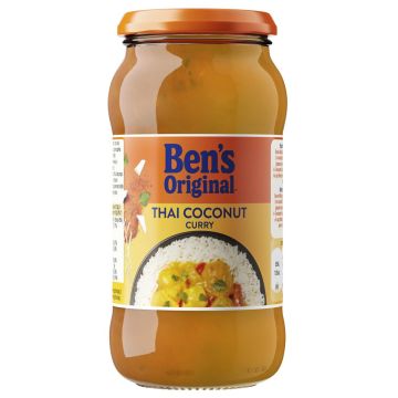 BEN'S ORIGINAL THAI COCONUT CURRY ATERIAKASTIKE 450 G