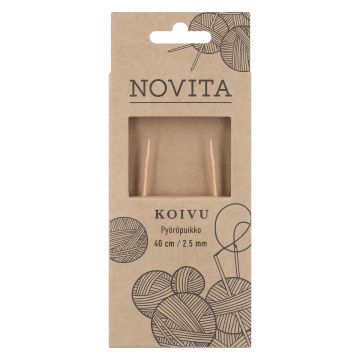 NOVITA KOIVU PYÖRÖPUIKKO 40 CM 2.5 MM