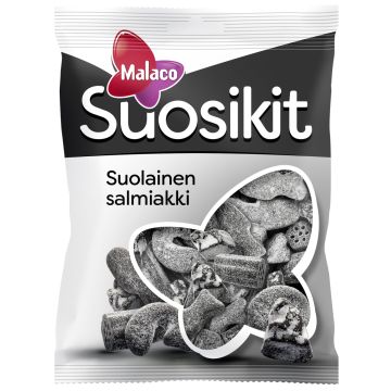 CLOETTA SUOSIKIT SUOLAINEN SALMIAKKI 230 G