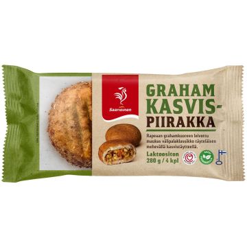 SAARIOINEN GRAHAMKASVISPIIRAKKA 4KPL 280 G