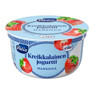 VALIO EILA KREIKKALAINEN JOGURTTI MUSTIKKA-VANILJA LAKTON 150 G