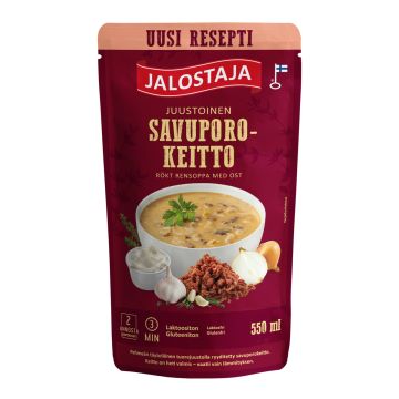 JALOSTAJA JUUSTOINEN SAVUPOROKEITTO 550 ML