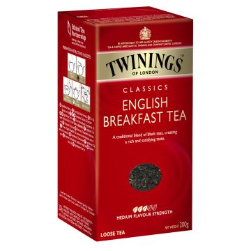 TWININGS ENGLISH BREAKFAST IRTOTEE 200 G