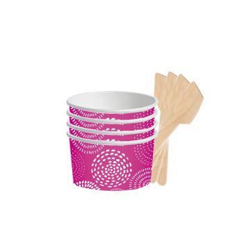 HUHTAMÄKI ICE CREAM CUP SET RETAIL 10 KPL