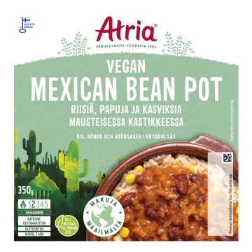 ATRIA VEGAN MEXICAN BEAN POT WITH RICE 350 G