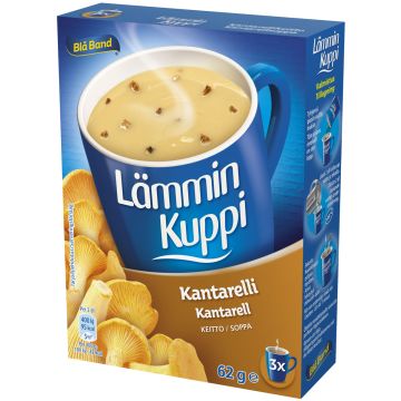 BLÅ BAND LÄMMIN KUPPI KANTTARELLIKEITTO 62 G