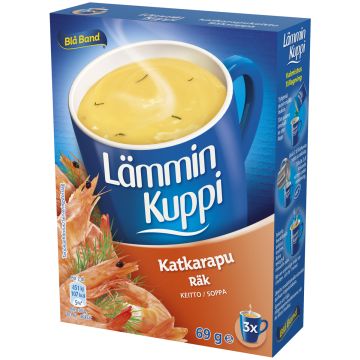 BLÅ BAND LÄMMIN KUPPI KATKARAPUKEITTO 69 G