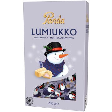 PANDA LUMIUKKO VALKOSUKLAA KONVEHTEJA 280 G