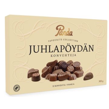 PANDA JUHLAPÖYDÄN KONVEHTEJA 300 G