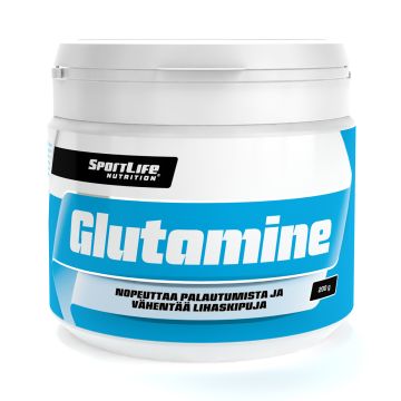 SPORTLIFE NUTRITION GLUTAMINE L-GLUTAMIINIJAUHE 200 G