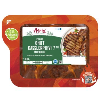 ATRIA POSSUN OHUT KASSLERPIHVI MARINOITU 1KG