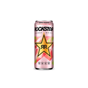 ROCKSTAR ENERGY REFRESH STRAWBERRY NO SUGAR TLK 330 ML