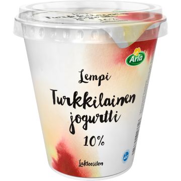 ARLA LEMPI TURKKILAINEN JOGURTTI 10% LAKTON 300 G