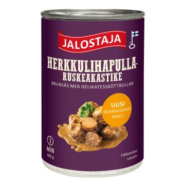 JALOSTAJA HERKKU-LIHAPULLAT KASTIKKEESSA 400 G