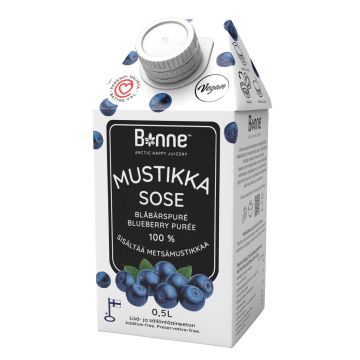 BONNE MUSTIKKASOSE PREMIUM 100% 500 ML