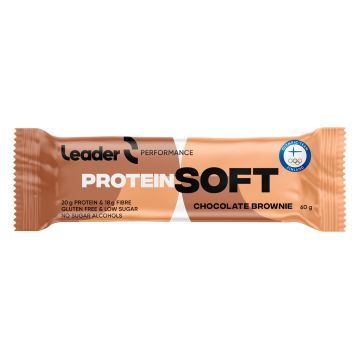 LEADER PROTEIN SOFTBAR CHOCOLATE BROWNIE 60 G