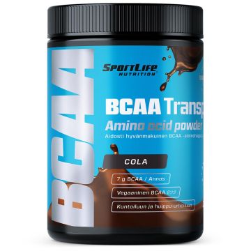 SPORTLIFE NUTRITION BCAA AMINOHAPPOJUOMAJAUHE COLA 300 G