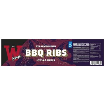 ATRIA WILHELM KYPSÄ RIBS BBQ KOLANMAKUINEN 580 G