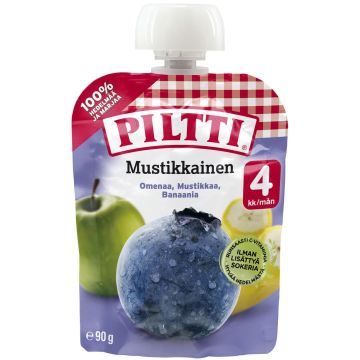 PILTTI MUSTIKKAINEN JUOTAVA VÄLIPALA 90 G