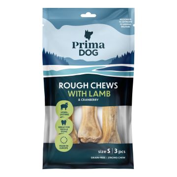 PRIMADOG ROUGH CHEWS PURULUU LAMMAS-KARPALO S 10CM 105 G