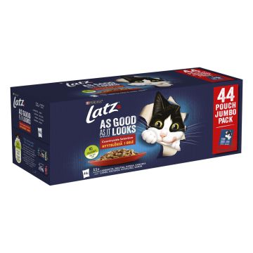 PURINA LATZ AGAIL COUNTRYSIDE LAJ HYYT 44*85G 3,74 KG