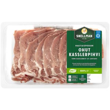 SNELLMAN MAATIAISPOSSUN OHUT KASSLERPIHVI 500 G