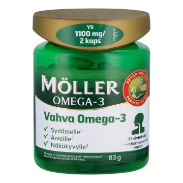 MÖLLER VAHVA OMEGA-3 70 KPL