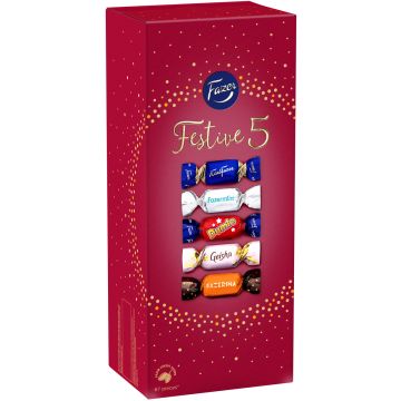 FAZER FESTIVE 5 SUKLAAKONVEHTISEKOITUS 500 G