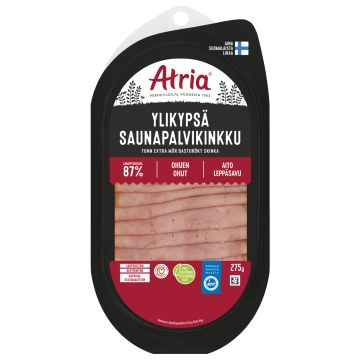 ATRIA OHUEN OHUT YLIKYPSÄ SAUNAPALVIKINKKU 275 G