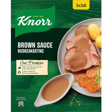 KNORR KASTIKEAINES RUSKEAKASTIKE 3-PACK 66 G