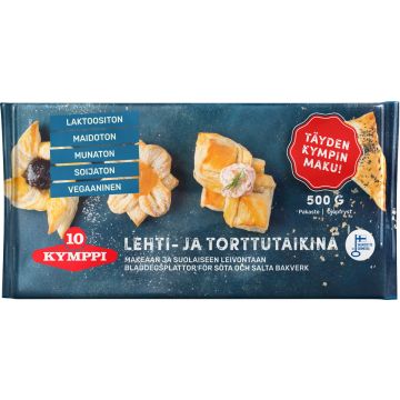 KYMPPI LEHTI- JA TORTTUTAIKINA 500 G