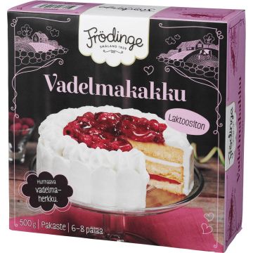 FRÖDINGE VADELMAKAKKU LAKTON 500 G