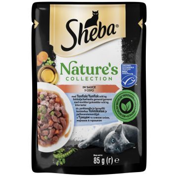 SHEBA ANNOSP. NATURE'S COLLECTION TONNIKALAA KASTIKKEESSA 85 G